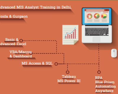 MIS Training Course in Delhi, 110045. Best Online Live MIS Training in Chandigarh by IIT Faculty , [ 100% Job in MNC] July Offer’24, Learn Excel, VBA, MIS, Tableau, Power BI, Python Data Science and Spotifire, Top Training Center in Delhi NCR – SLA Consultants India
